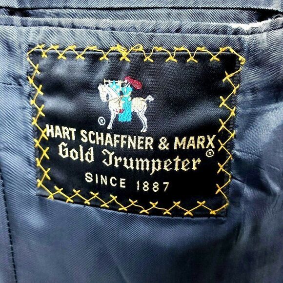 Hart Schaffner & Marx Gold Trumpeter 40R Sheppards - Picture 8 of 11